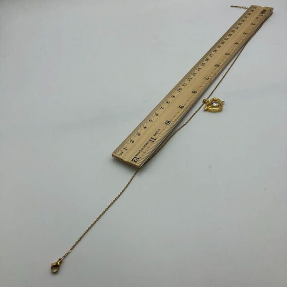 18K Gold Plated Women's Heart Shape Necklace Cubic Zirconia Romantic Love Gift - Picture 3 of 11